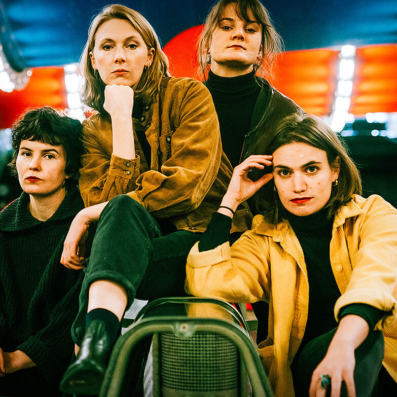 Hilde. Die vier Musikerinnen spielen auf dem Jazzfestival in Osnabrück