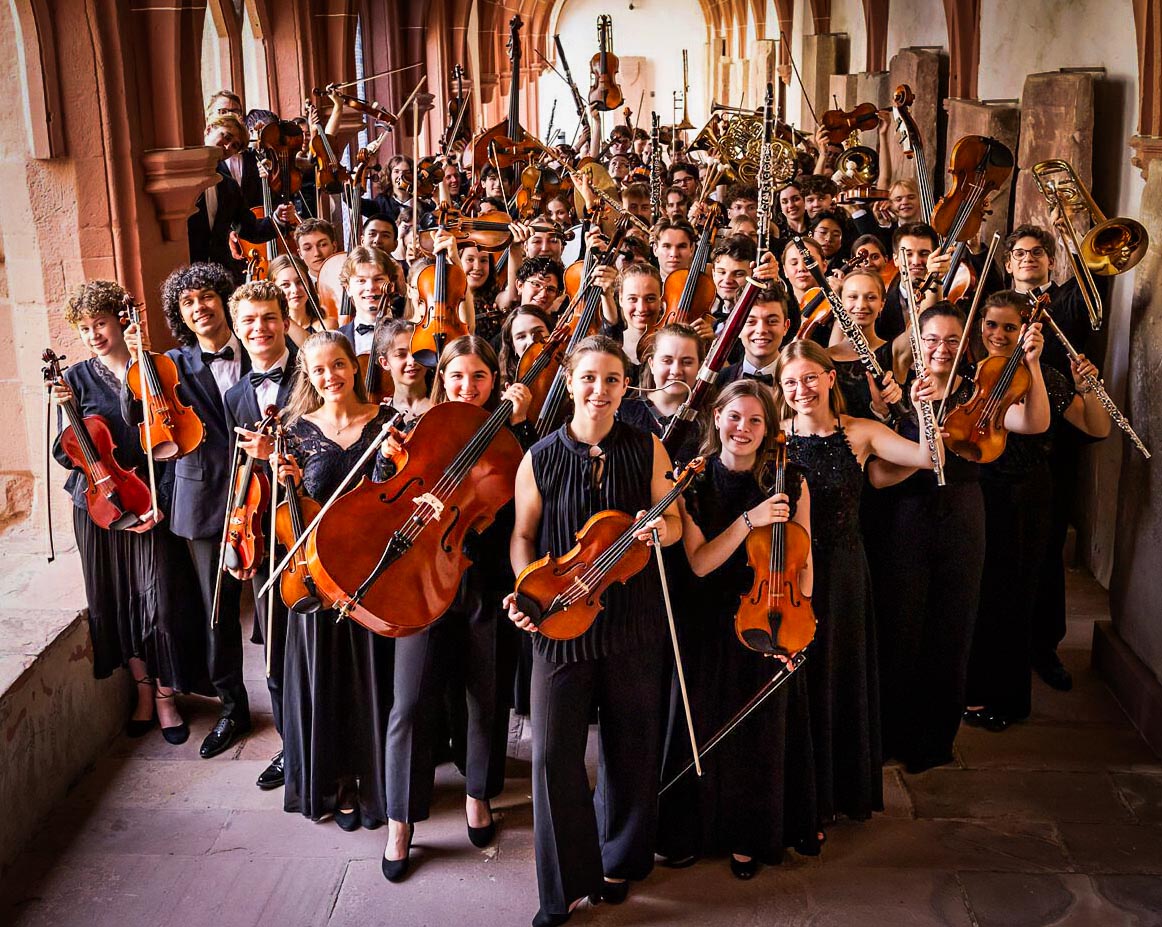 Das Bundesjungendorchester spiel zum Euregion Musik Festival in der OsnabrückHalle
